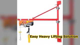 PA Mini Electric Hoist 180 Degree Swivel Crane Solution