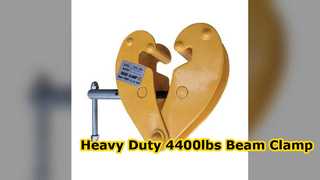 Heavy Duty Beam Clamp 4400 lbs Capacity Lifting Solution