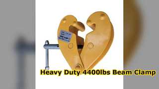 Heavy Duty Beam Clamp 4400lbs Capacity Lifting Solution