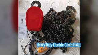 DHS Electric Chain Hoist Heavy Duty Lifting Solution