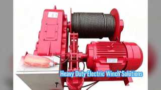 Heavy Duty Electric Winch  to 0 Ton Lifting Solution