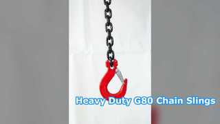 Heavy Duty G80 Chain Sling Industrial Lifting Solution