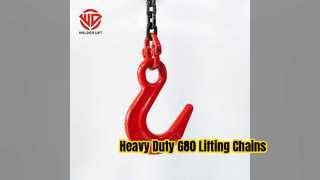 Heavy Duty G80 Lifting Chain Sling Industrial Grade
