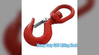 G80 Swivel Lifting Hook Heavy Duty Safety Crane Hook