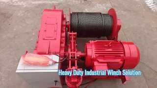 Heavy Duty Electric Winch Industrial Lifting Solution