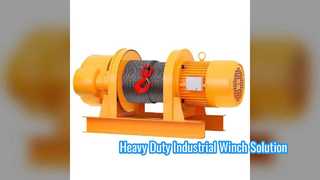 Industrial Electric Winch Heavy Duty Lifting and Traction