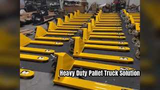 Heavy Duty Manual Pallet Truck for Workshop Efficiency