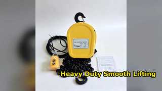 DHS Electric Chain Hoist Heavy Duty Lifting Solution
