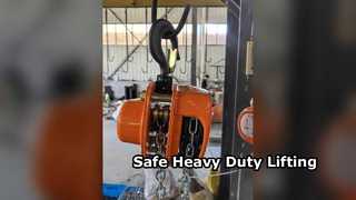 Heavy Duty Manual Chain Hoist Reliable Lifting Solution