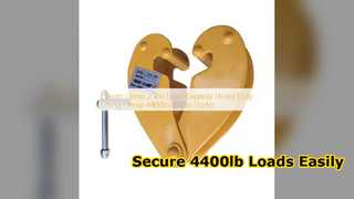 Heavy Duty Beam Clamp 4400lbs Capacity Lifting Solution
